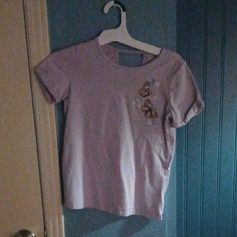 OshKosh B'gosh Purple Short Sleeve Tee